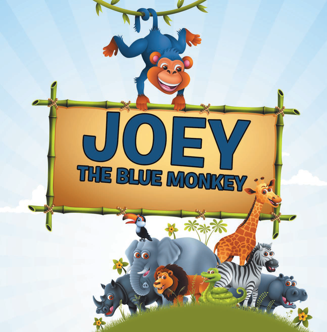 Joey the Blue Monkey