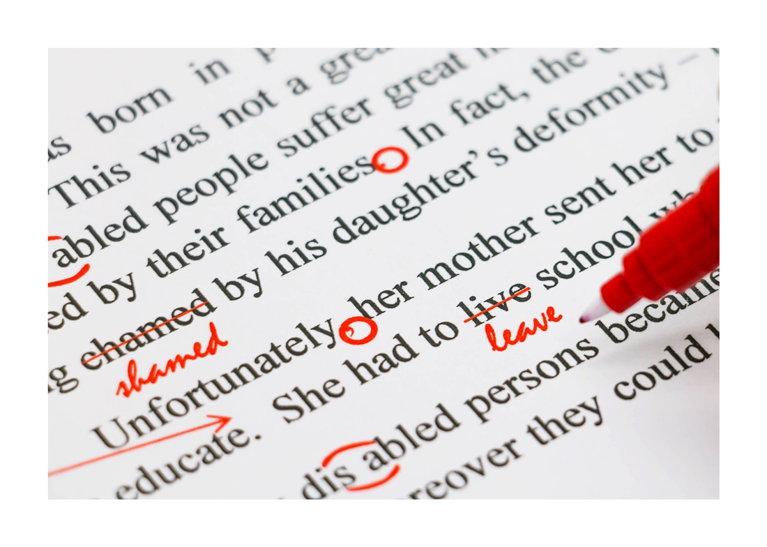 Self-editing your manuscript will save time and money before hiring a professional editor.