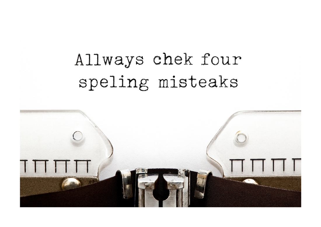 Readers will notice spelling errors or mistakes, so it's important to fix them before publishing.