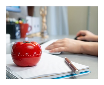 The Pomodoro Technique can be used by writers to improve productivity and eliminate distrations.