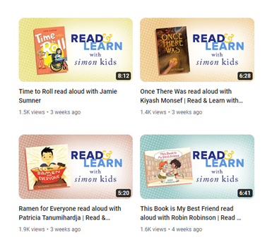 Authors can use YouTube to read excerpts and chapters from their books to interest readers.
