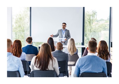 Presenting your book to a conference group is very different than a small group at a library.