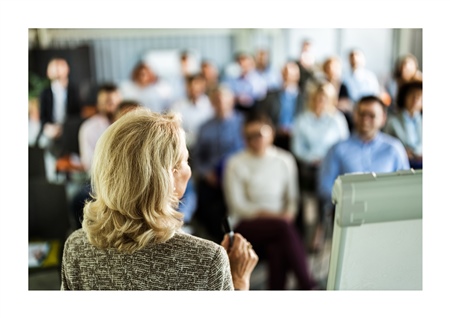 Authors can use their book's content to create speeches and presentations for public speaking.