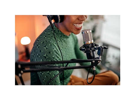 Authors can reach more readers by appearing on podcasts and vlogs.