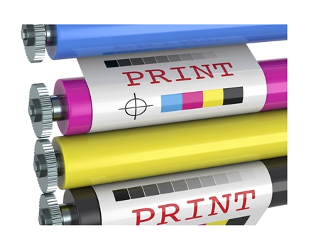 Books are printed through offset printing or print-on-demand.