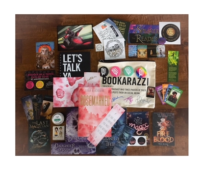 Giving away free swag or selling merchandise can add an exciting element to your books sales.