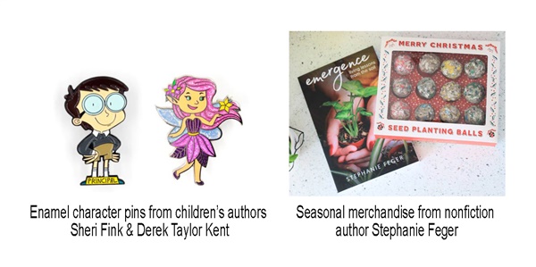 Author merchandise can be a great way to generate additional revenue when selling your books in-person or online.