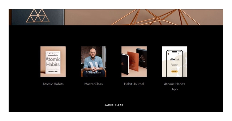 Author James Clear has turned his book, Atomic Habits, into a masterclass, journal, and app.