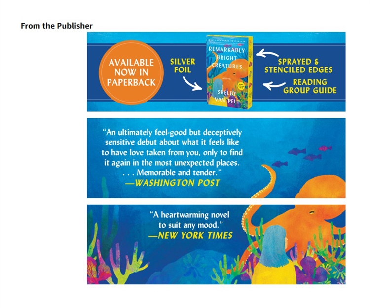 Authors should take advantage of creating A+ content for their book pages.